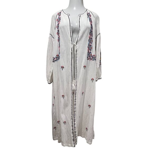 Gap Dreamwell Embroidered Duster Cover Up, XS/S - Picture 1 of 12